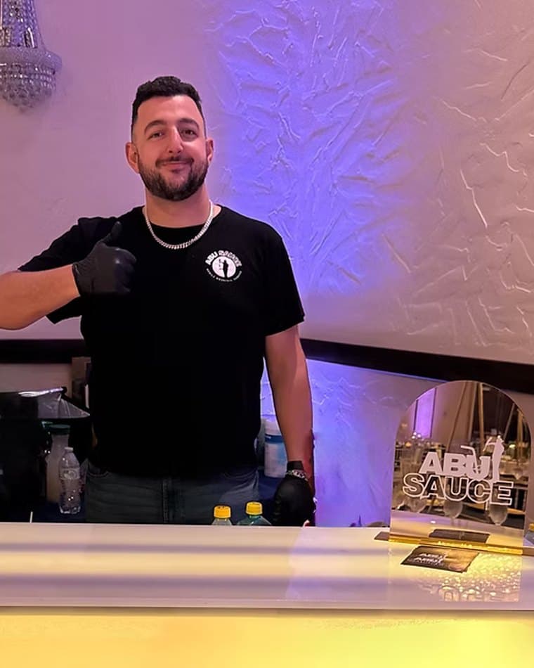 Abdallah, Mixologist at Abu Sauce Mocktails