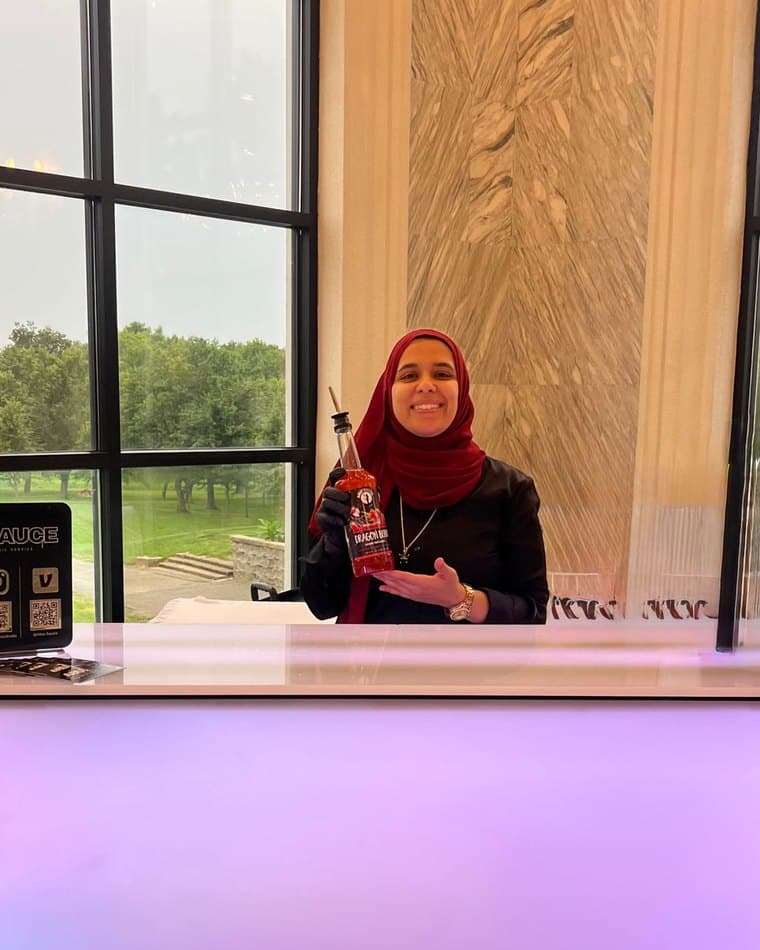 Mariam, Mixologist at Abu Sauce Mocktails