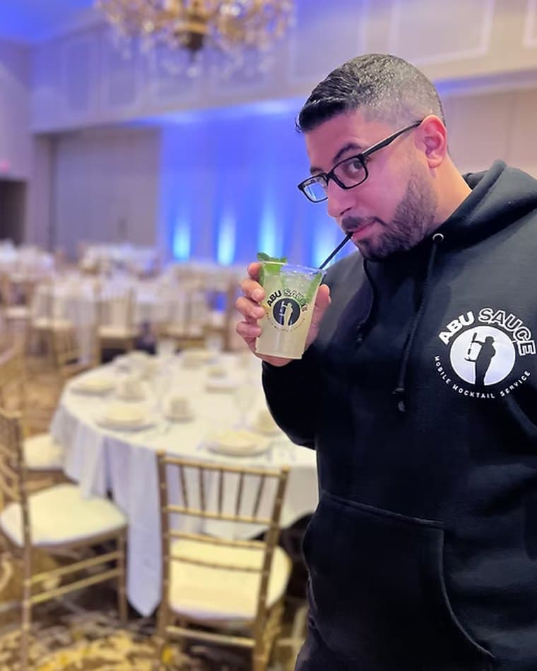 Nour Abusaad, Chief 'Sauce' Officer at Abu Sauce Mocktails
