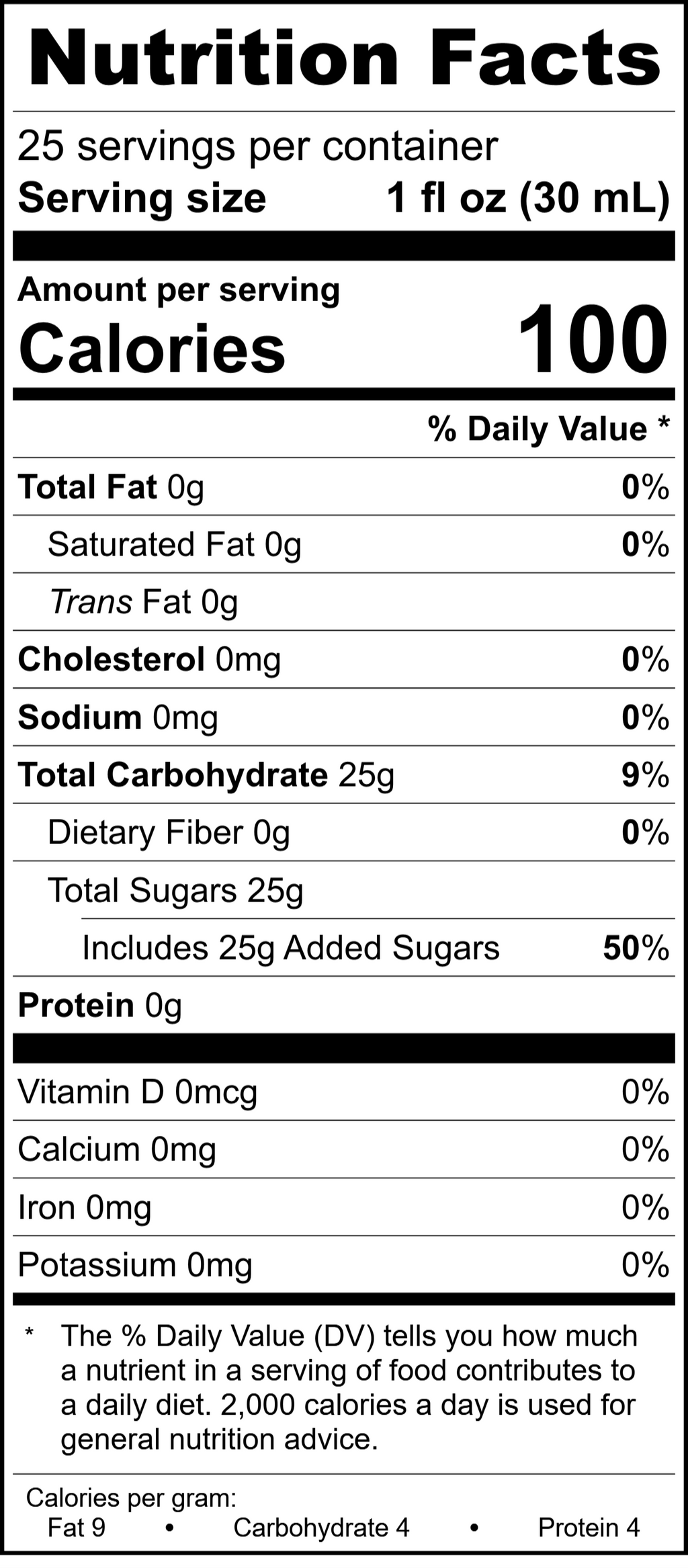 Berry Bliss Gourmet Syrup