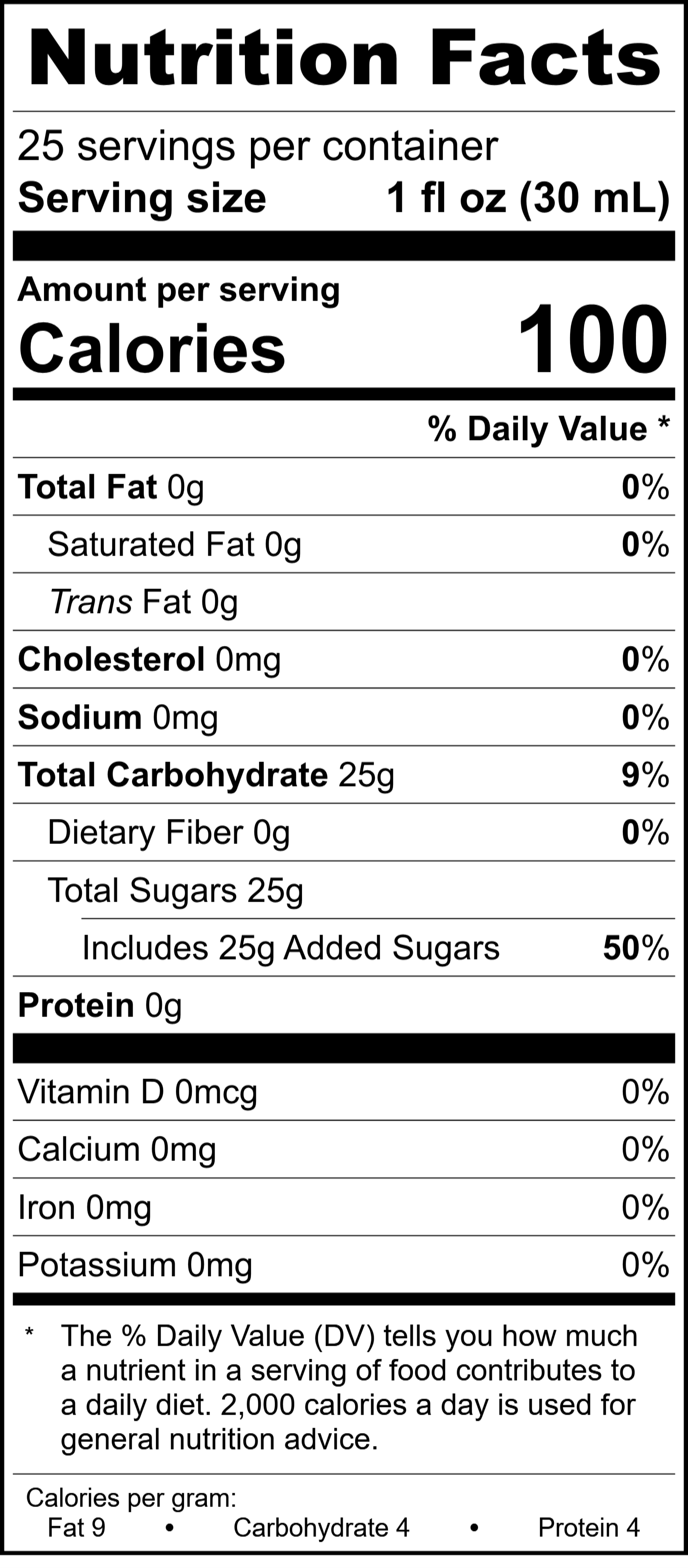 Berry Bliss Gourmet Syrup