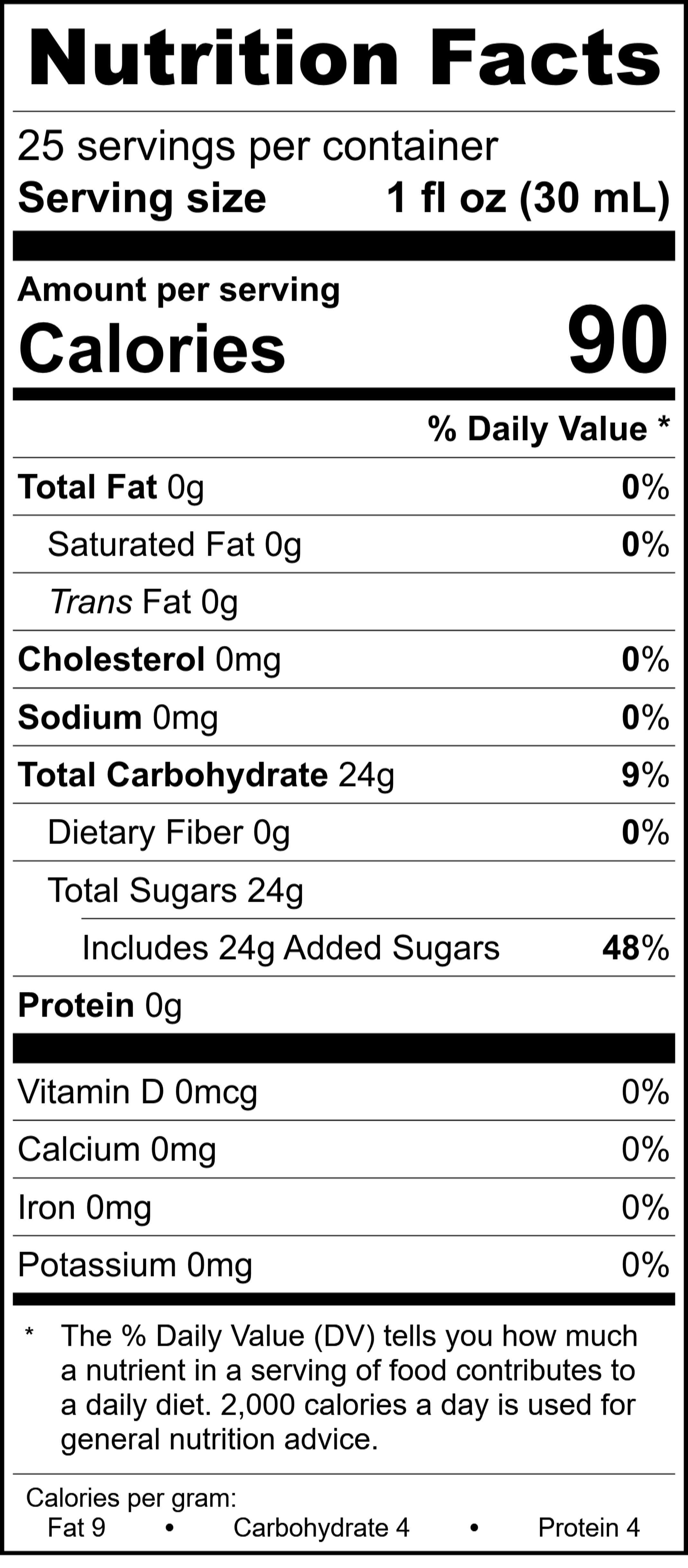 Cotton Candy Gourmet Syrup