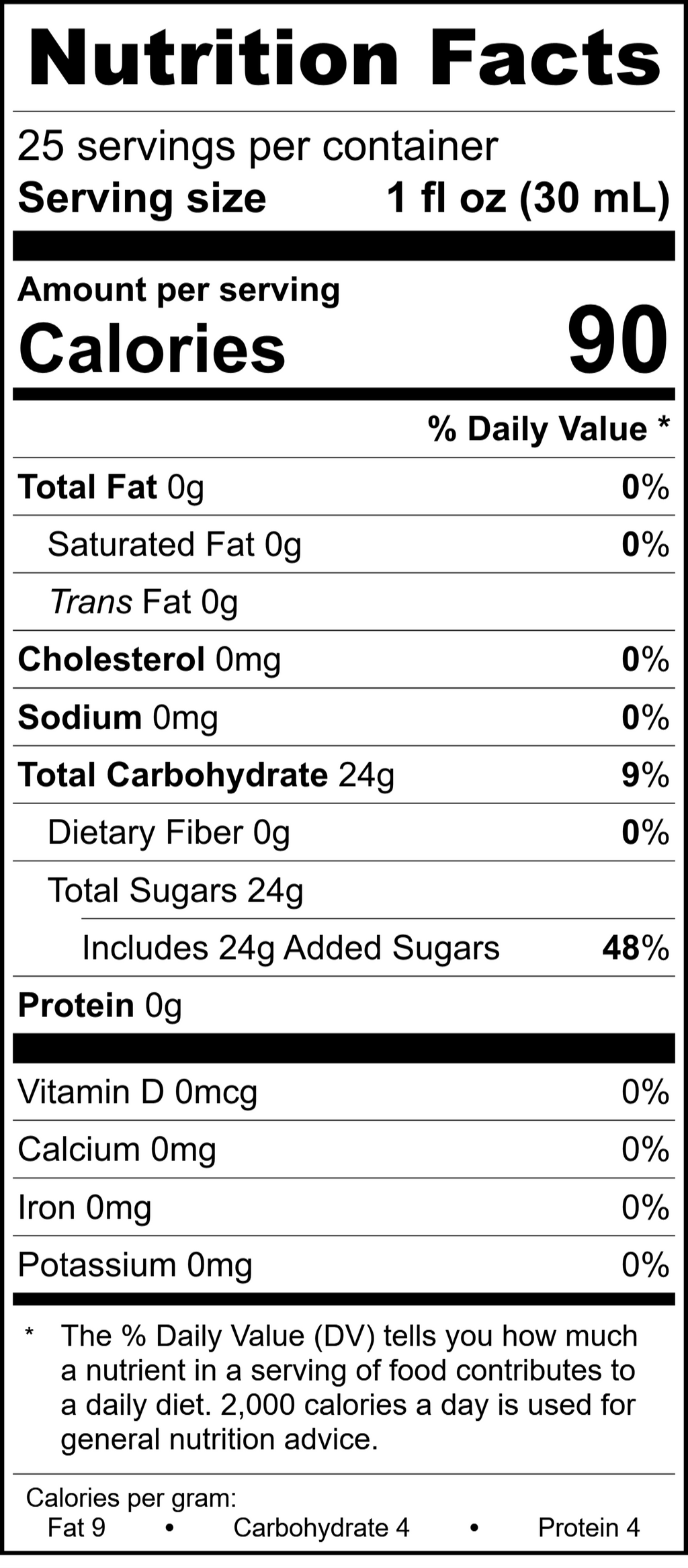 Refresh Mint Gourmet Syrup